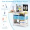 Wooden Play Doctor’s Office Medical Set Includes Blackboard for Kids